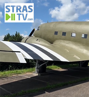 StrasTV.com : Un douglas C-47, un avion utilisé lors du débarquement